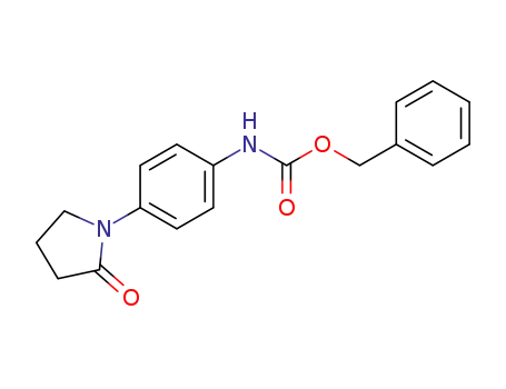benzyl [4-(2-oxopyrrolidin-1-yl)phenyl]carbamate