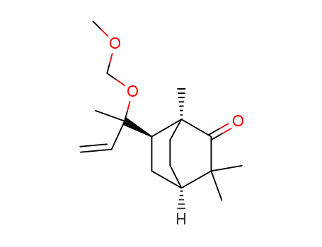 (1S,4R,6R)-6-[2-(methoxymethyloxy)but-3-en-2-yl]-1,3,3-trimethylbicyclo[2.2.2]octan-2-one