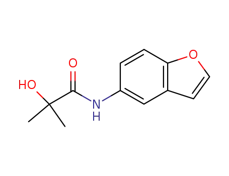 N-benzofuran-5-yl-2-hydroxy-2-methyl-propionamide