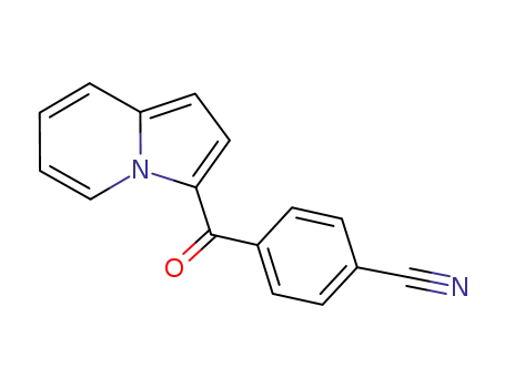 3-(4-cyanobenzoyl) indolizine