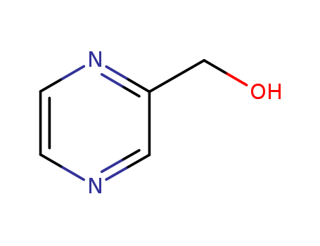 6705-33-5,2-Pyrazinylmethanol,Pyrazinemethanol(6CI,7CI,8CI,9CI);(Hydroxymethyl)pyrazine;2-(Hydroxymethyl)pyrazine;Pyrazin-2-ylmethanol;