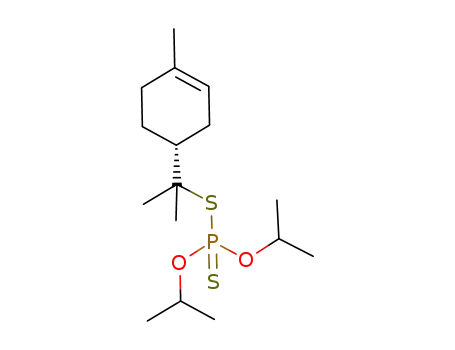 O,O-diisopropyl S-[1-methyl-1-(4-methylcyclohex-3-en-1-yl)ethyl]dithiophosphate