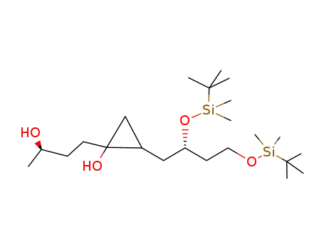 2-[4,6-bis(tert-butyl-dimethyl-silanyloxy)-hexyl]-1-(3-hydroxy-butyl)-cyclopropanol