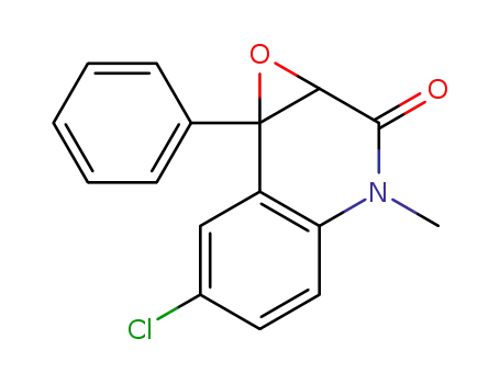 6-chloro-3,4-epoxy-1,2,3,4-tetrahydro-1-methyl-2-oxo-4-phenylquinoline