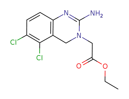ethyl (2‑amino‑5,6‑dichloroquinazoline‑3(4H)‑yl)acetate
