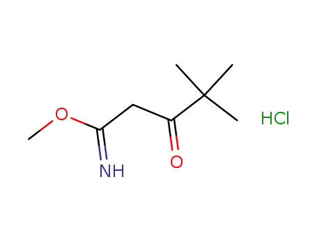 methyl 4,4-dimethyl-3-oxopentanimidate hydrochloride