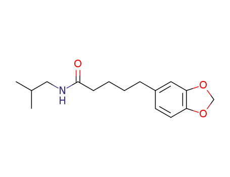 5-(3,4-methylenedioxyphenyl)pentanoic acid N-isobutylamide