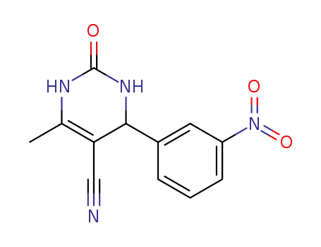 6-methyl-4-(3-nitrophenyl)-2-oxo-1,2,3,4-tetrahydropyrimidine-5-carbonitrile