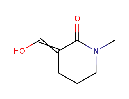 α-hydroxymethylene-N-methyl-δ-valerolactam