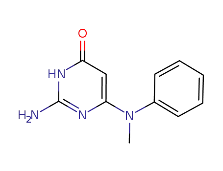 2-amino-6-(N-methylanilino)pyrimidin-4(3H)-one
