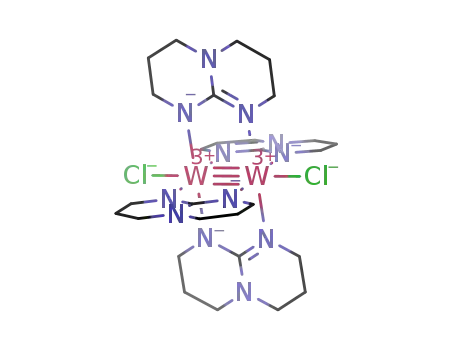 W2(1,3,4,6,7,8-hexahydro-2H-pyrimido[1,2-a]pyrimidine)4Cl2
