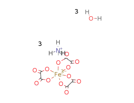ammonium trioxalatoferrate(III) trihydrate
