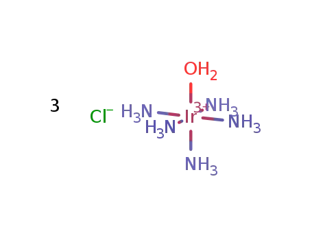 aquo pentammine iridium(III) chloride