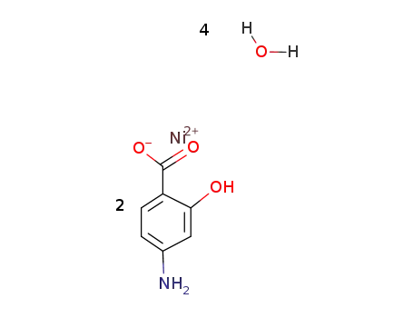 Ni(4-amino-2-hydroxy-benzoate)2*4H2O