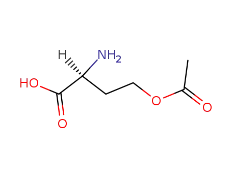 Molecular Structure of 7540-67-2 (O-ACETYL-L-HOMOSERINE HYDROCHLORIDE)