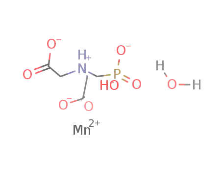Mn(H2O)(N-(phosphonomethyl)iminodiacetate)