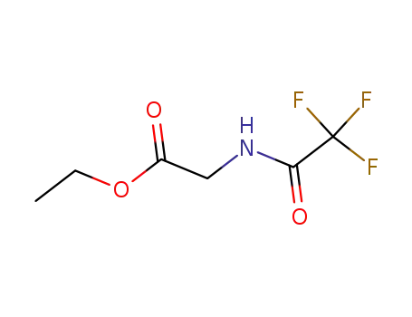 Molecular Structure of 367-62-4 ((2,2,2-TRIFLUORO-ACETYLAMINO)-ACETIC ACID ETHYL ESTER)