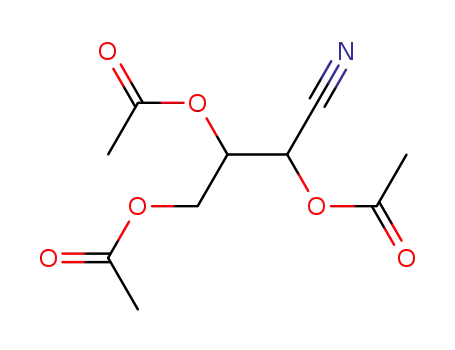 2,3,4-triacetoxy-butyronitrile