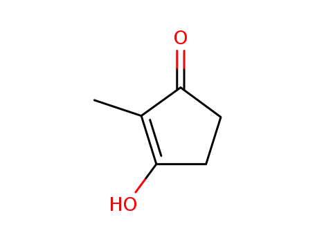 Molecular Structure of 5870-63-3 (3-HYDROXY-2-METHYL-CYCLOPENT-2-ENONE)