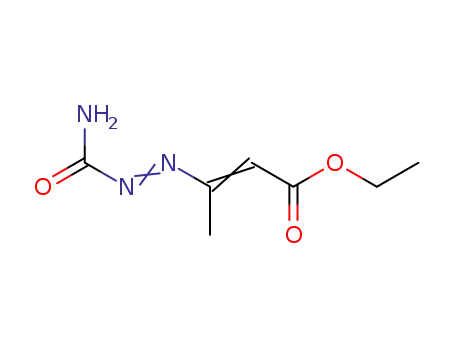 ethyl 3-[(aminocarbonyl)diazenyl]but-2-enoate