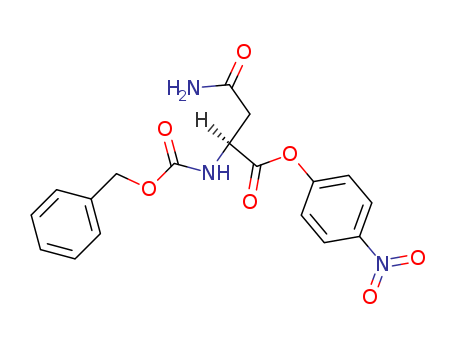 N-(Benzyloxycarbonyl)-L-asparagine 4-nitrophenyl ester
