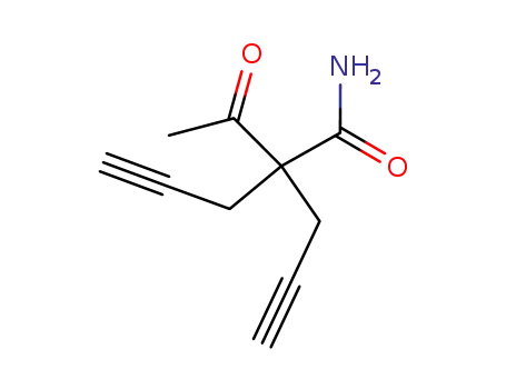 2-acetyl-2-(prop-2-ynyl)pent-4-ynamide