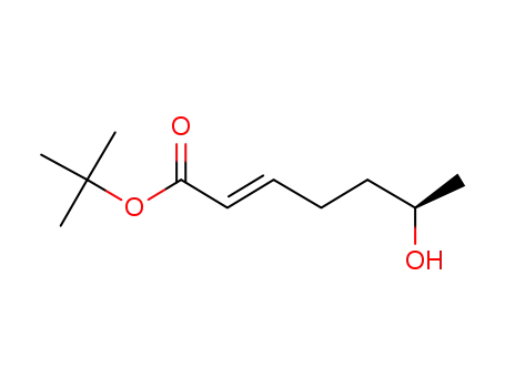 (2E,6R)-6-hydroxyhept-2-enoic acid tert.-butyl ester