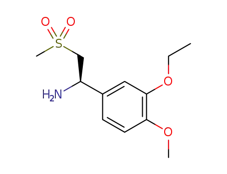 (R)-1-(3-ethoxy-4-methoxyphenyl)-2-(methylsulfonyl)-ethylamine