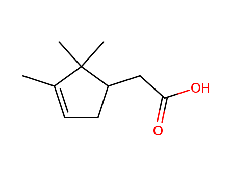 3-Cyclopentene-1-aceticacid, 2,2,3-trimethyl-