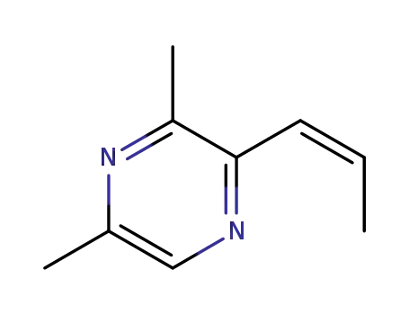 3,5-dimethyl-2-(Z-1-propenyl)-pyrazine