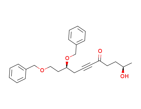 (2R,9S)-9,11-bis(benzyloxy)-2-hydroxyundec-6-yn-5-one