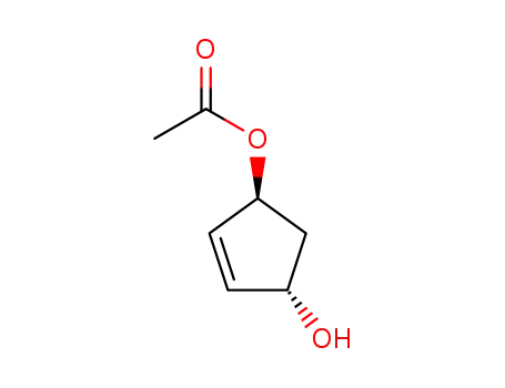 (1S,4S)-4-hydroxy-2-cyclopentenyl acetate