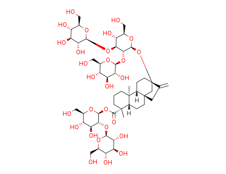 (4R)-13-[[2-O-(β-D-Glucopyranosyl)-3-O-(β-D-glucopyranosyl)-β-D-glucopyranosyl]oxy]kaur-16-en-18-oic acid 2-O-(β-D-glucopyranosyl)-β-D-glucopyranosyl ester