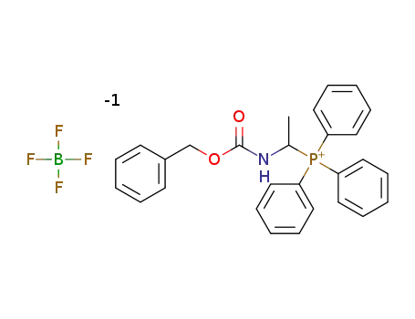 [1-(N-benzyloxycarbonylamino)ethyl]triphenylphosphonium tetrafluoroborate