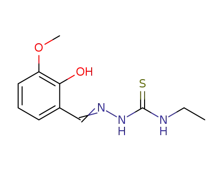 3-methoxysalicylaldehyde 4(N)-ethylthiosemicarbazone