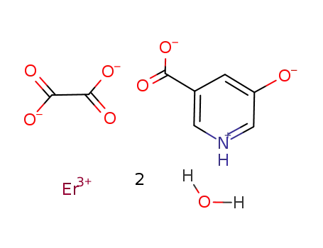 [Er(III)(3-H-5-phenoxonicotinato)(oxalate)1.5(H2O)]*H2O