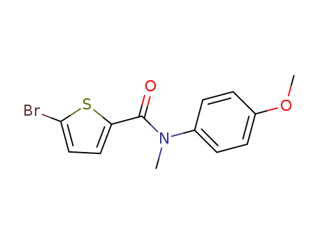 5-bromo-N-(4-methoxyphenyl)-N-methylthiophene-2-carboxamide