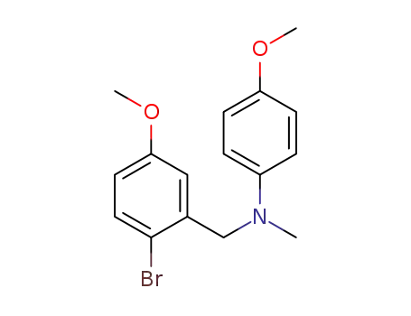 N-(2-bromo-5-methoxybenzyl)-4-methoxy-N-methylaniline