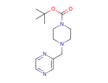 tert-butyl 4-(pyrazin-2-ylmethyl)piperazine-1-carboxylate