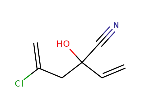 5-Chlor-1,5-hexadien-3-oncyanhydrin