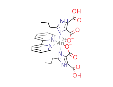 [Mn(2-propyl-4,5-imidazoledicarboxylate(1-))2(2,2'-bipyridine)]