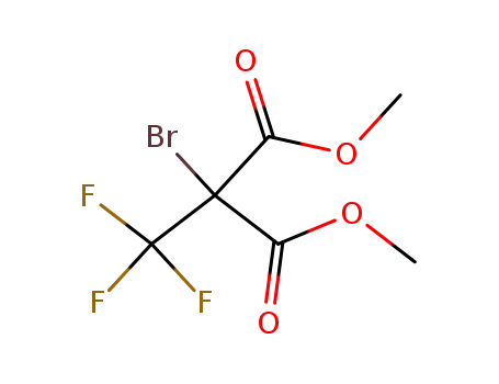 Molecular Structure of 63616-70-6 (Propanedioic acid, bromo(trifluoromethyl)-, dimethyl ester)