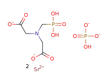 [(strontium)2(N-(phosphonomethyl)iminodiacetic acid(-2H))(HPO4)]