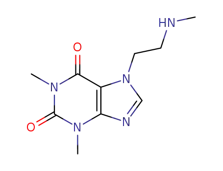 1,3-dimethyl-7-(2-methylamino-ethyl)-3,7-dihydro-purine-2,6-dione