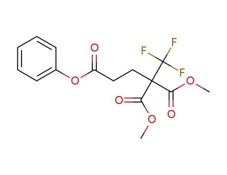 1-methyl 5-phenyl 2-methoxycarbonyl-2-trifluoromethylpentanedioate
