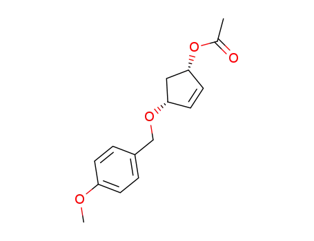 (1S,4R)-1-acetyloxy-4-(4-methoxyphenylmethoxy)cyclopent-2-ene