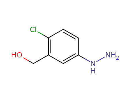 (2-chloro-5-hydrazino-phenyl)-methanol