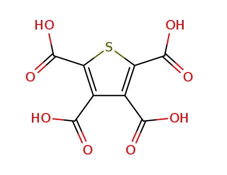 Molecular Structure of 4506-94-9 (thiophene-2,3,4,5-tetracarboxylic acid)