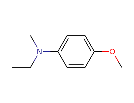 Molecular Structure of 6114-15-4 (N-ethyl-4-methoxy-N-methylaniline)