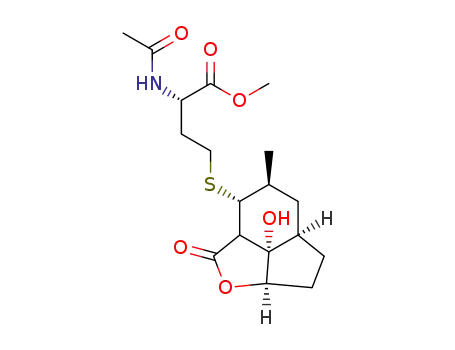 3β-(N-acetyl-L-homocysteine methyl ester)-2αβ,3-dihydrogaliellalactone